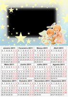 Calendário com foto 2012  DE PAREDE  P M G