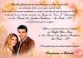 cartões de casamento tamanho 10x15 cm- 1,90 